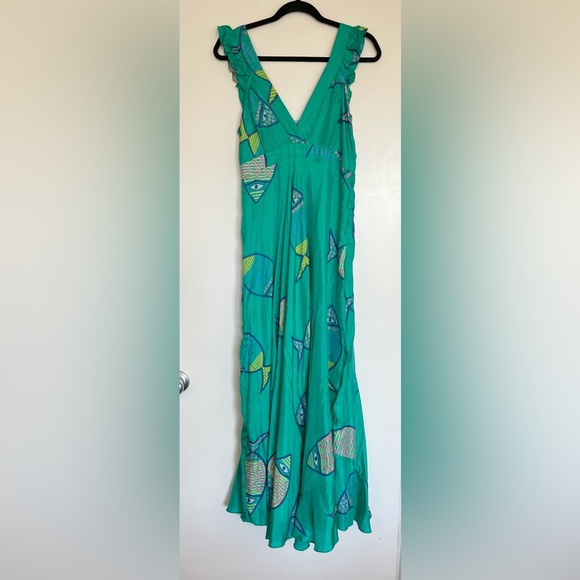 Anthropologie silk dress - Picture 1 of 7